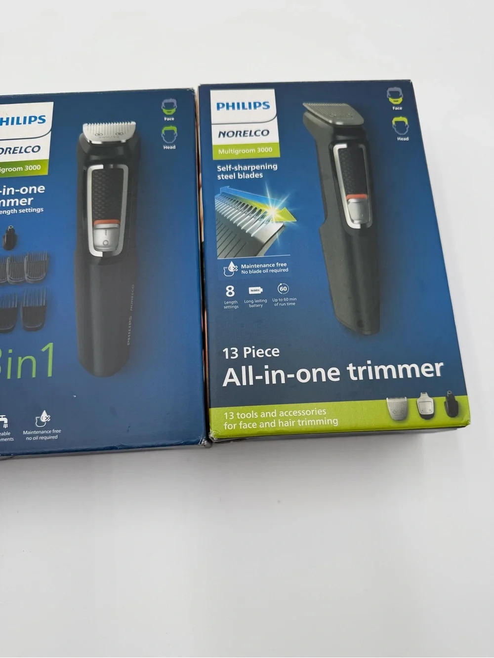 Set of 3 Philips Norelco Multigroom 3000